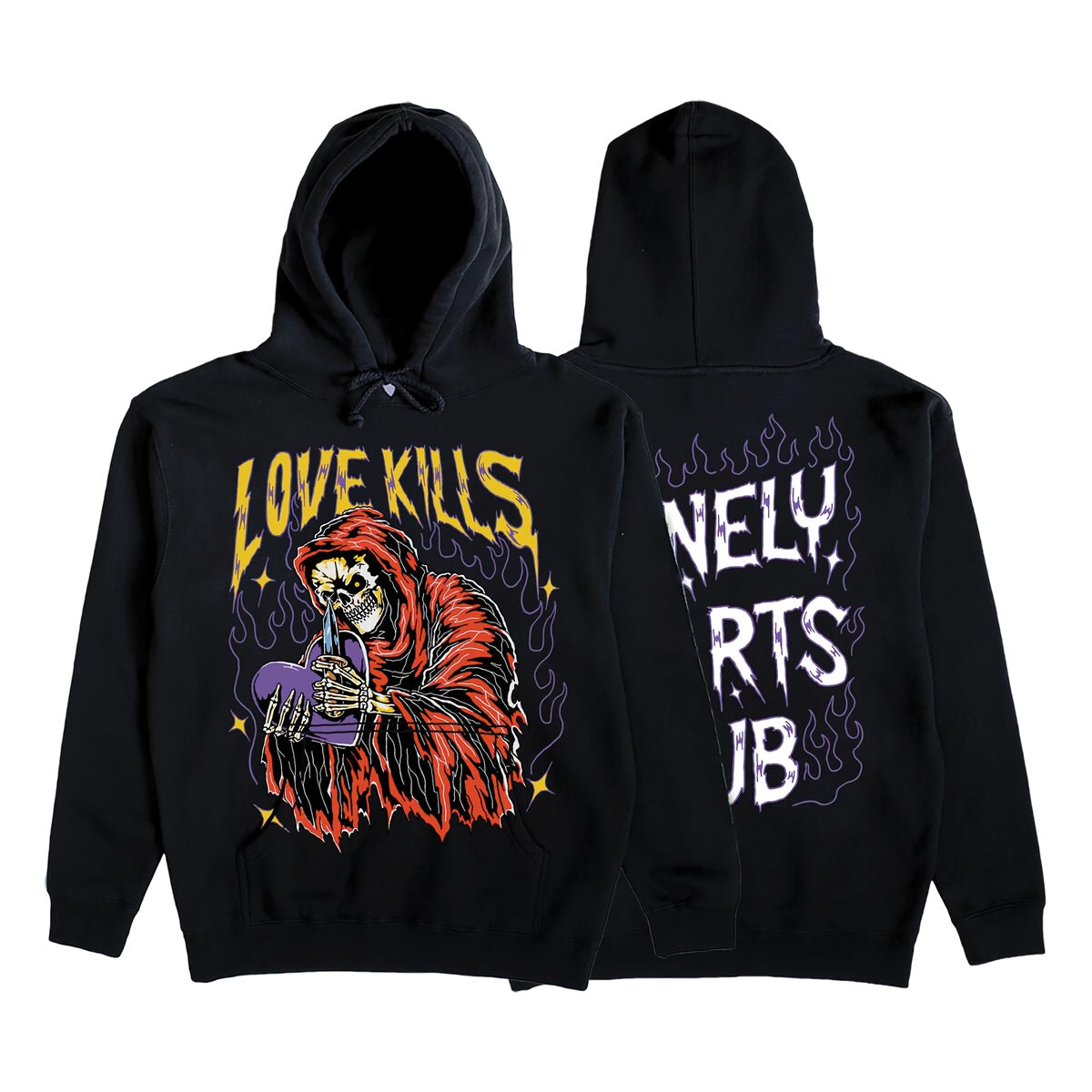 Lonely Hearts Club Love Kills Hoodie