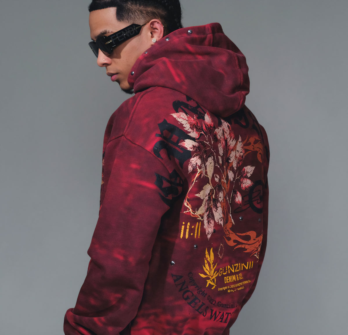 Gunzinii Lion Hearted Hoodie