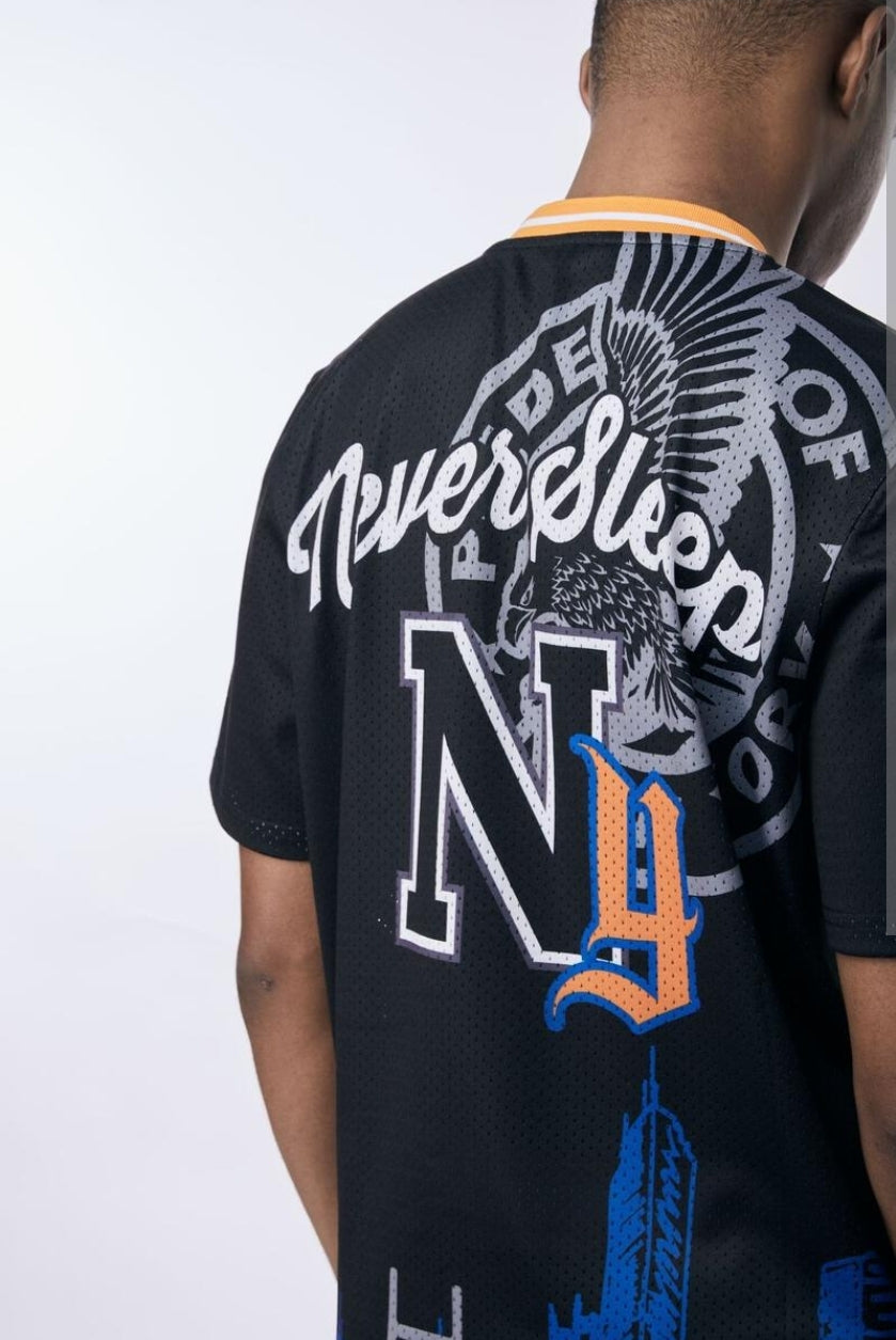 Rebel Minds New York Mesh Jersey (Orange)