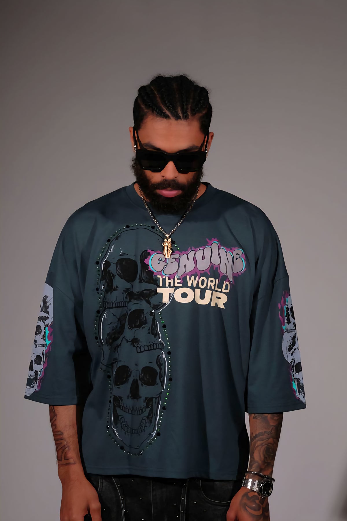 Genuine World Tour Rhinestone T-shirt