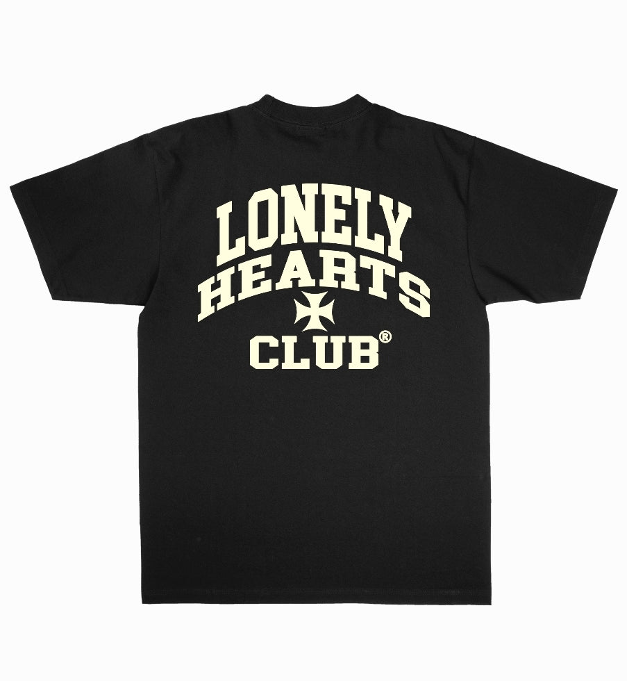 Lonely Hearts Club I ❤️ LHC Premium Rhinestone Cropped T-shirt