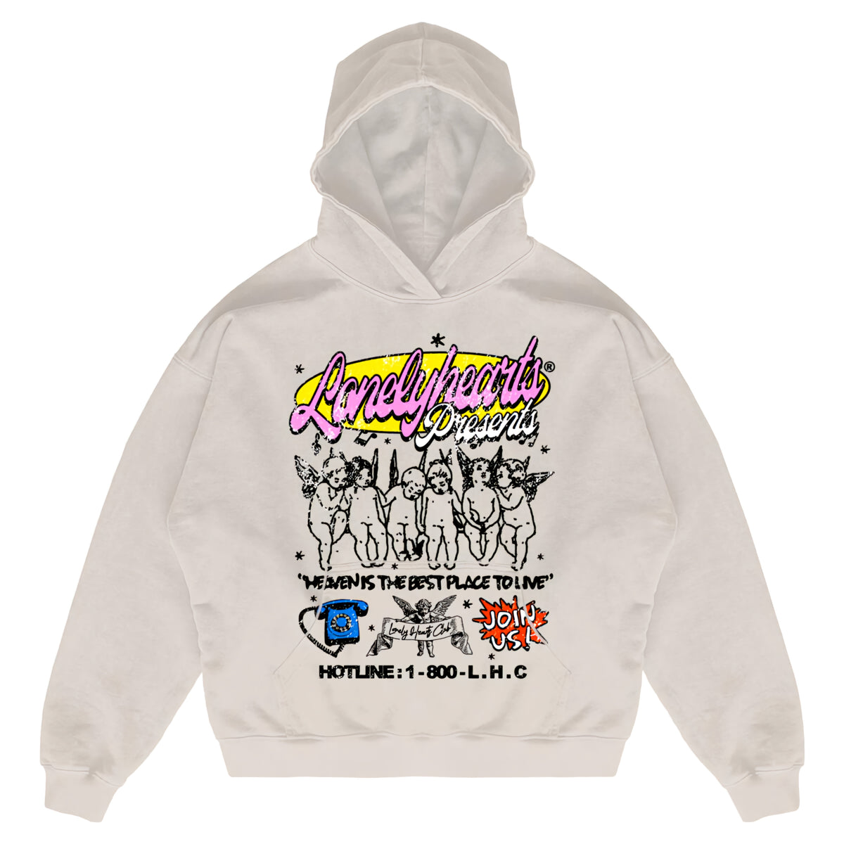 Lonely Hearts Club Heaven Is Calling Hoodie
