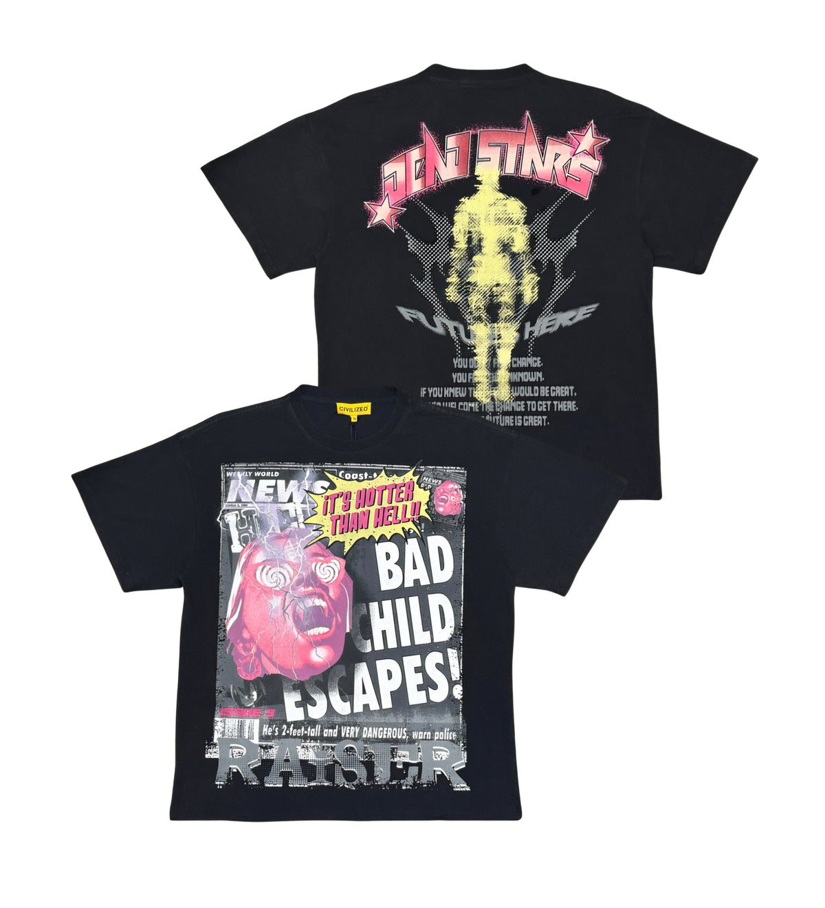 Civilized Bad Child T-shirt (Black)
