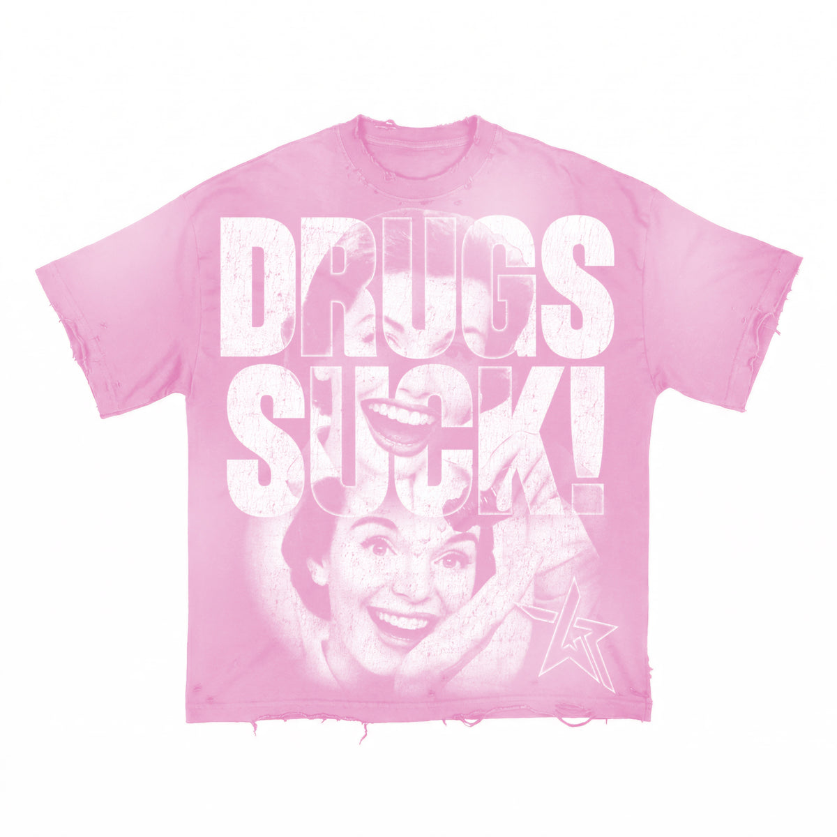 Wknd Riot Drugs Sucks Luxury T-shirt