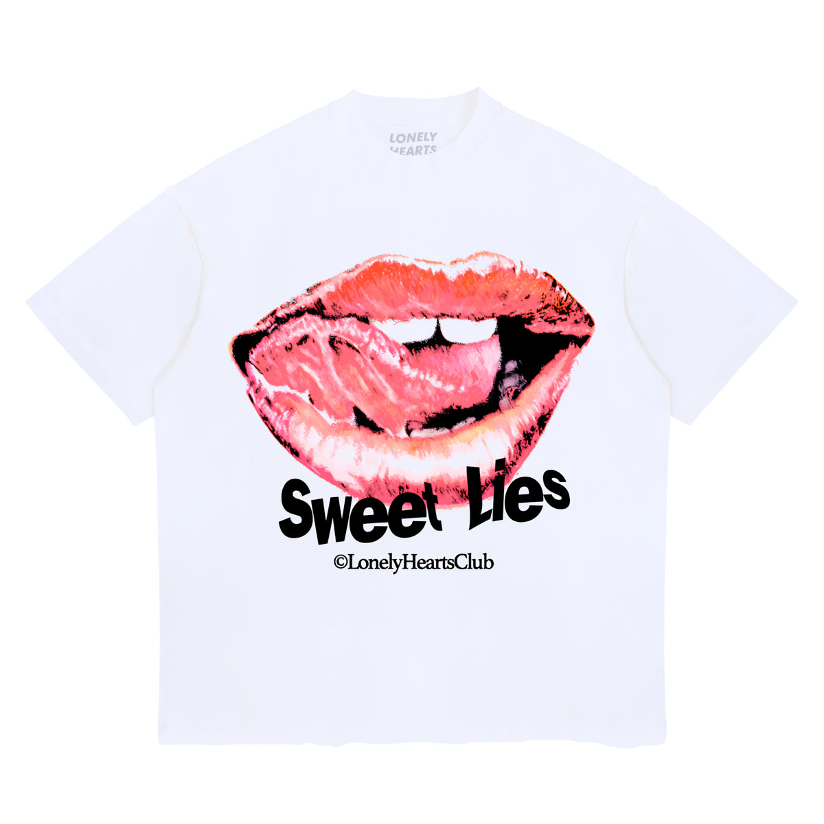 Lonely Hearts Club Sweet Lies Premium Cropped T-shirt