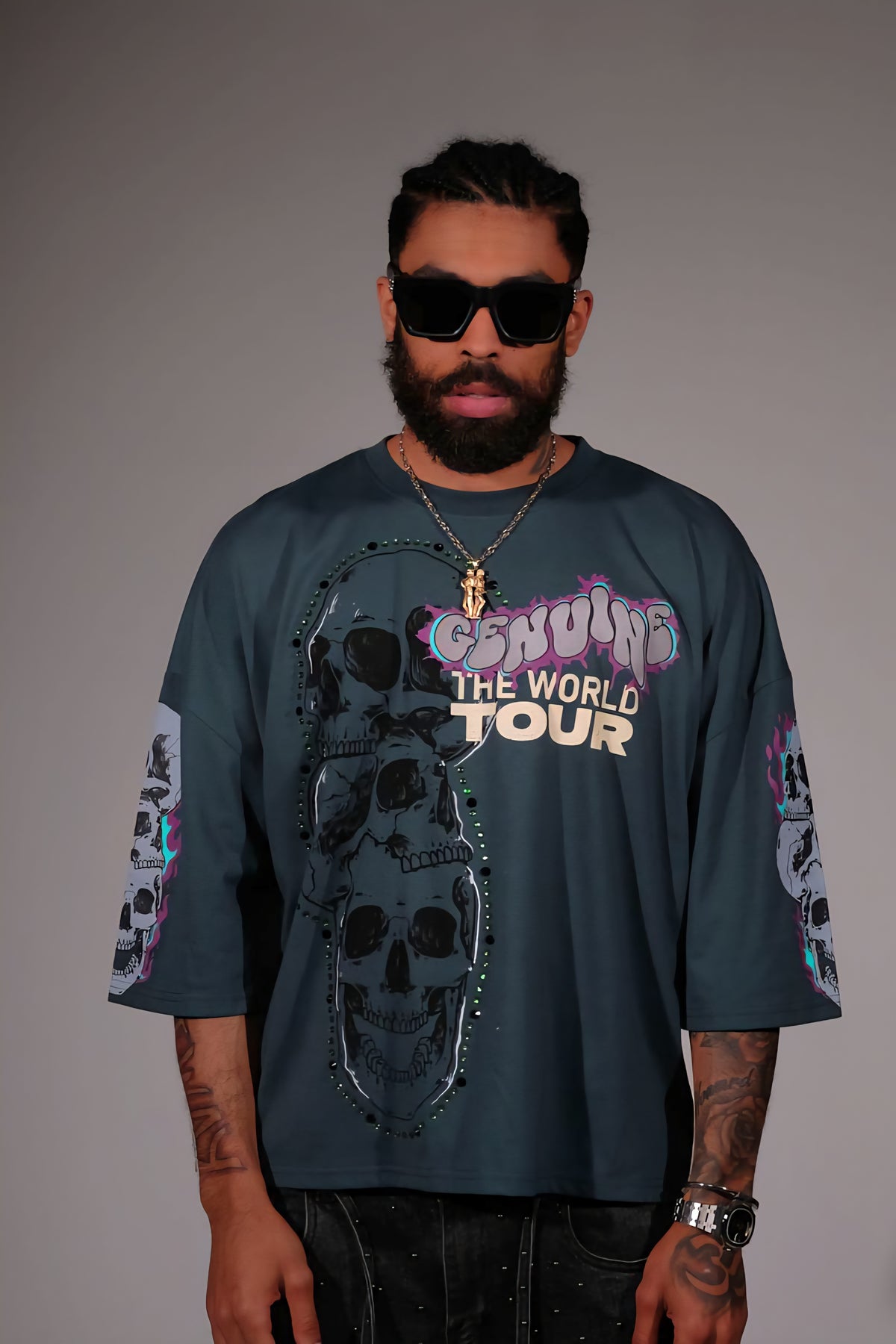 Genuine World Tour Rhinestone T-shirt