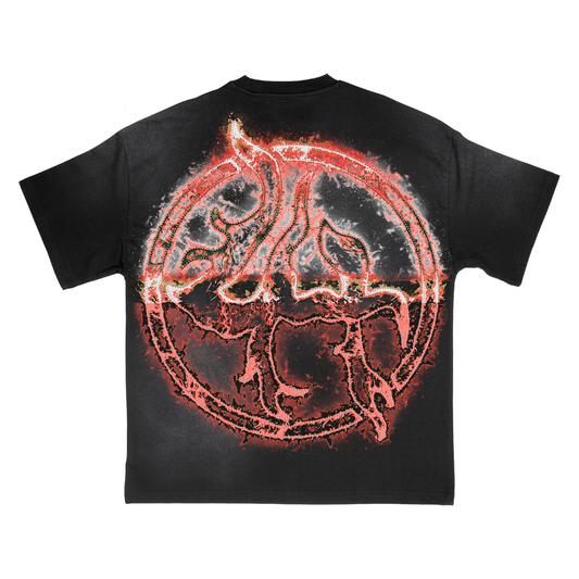 Lost In The Hills The Logo Heavyweight Rhinestone T-shirt