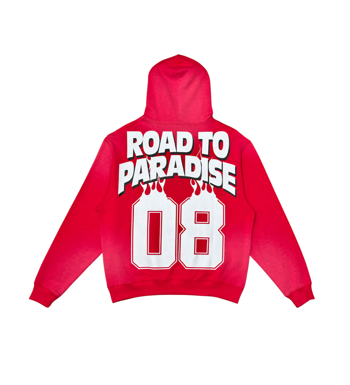 Civilized Dead Star Hoodie (Red)