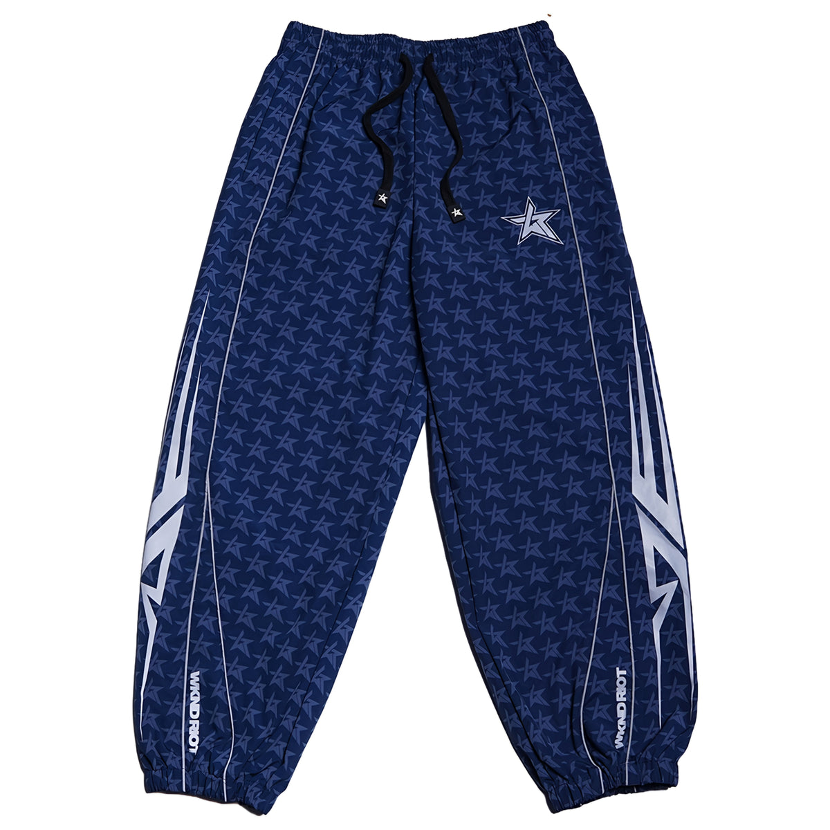 Wknd Riot The Reflective Windbreaker Stacked Pants