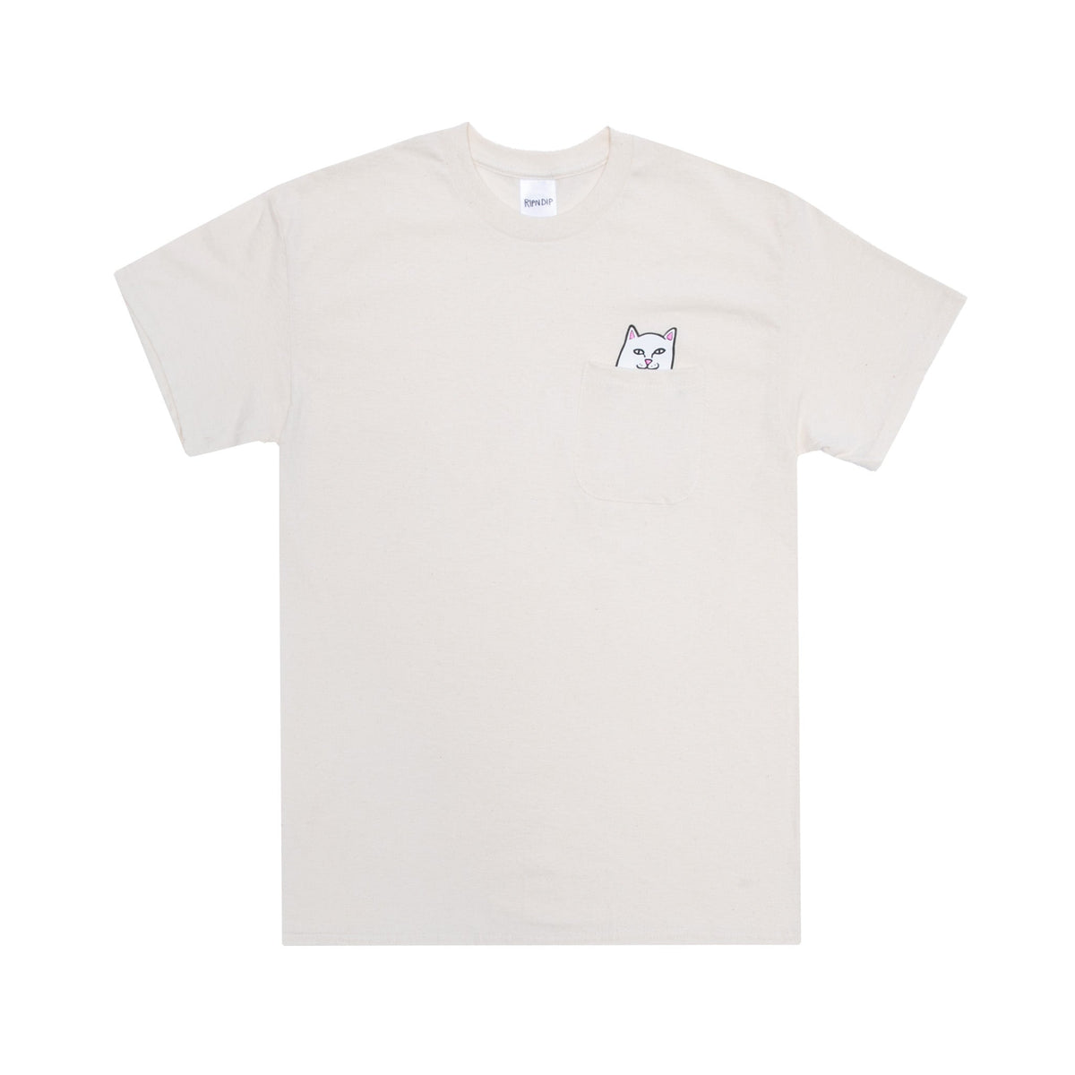 Ripndip Lord Nermal Pocket T-shirt (Natural)