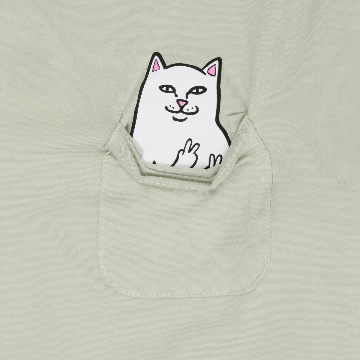 Lord Nermal Cropped Peace Pocket T-shirt