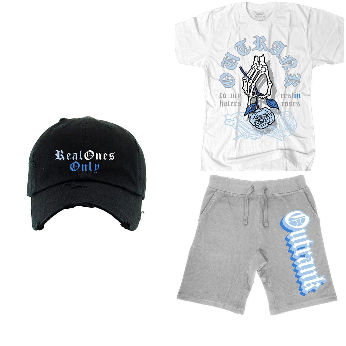 Outrank Real Ones Only Shorts Set