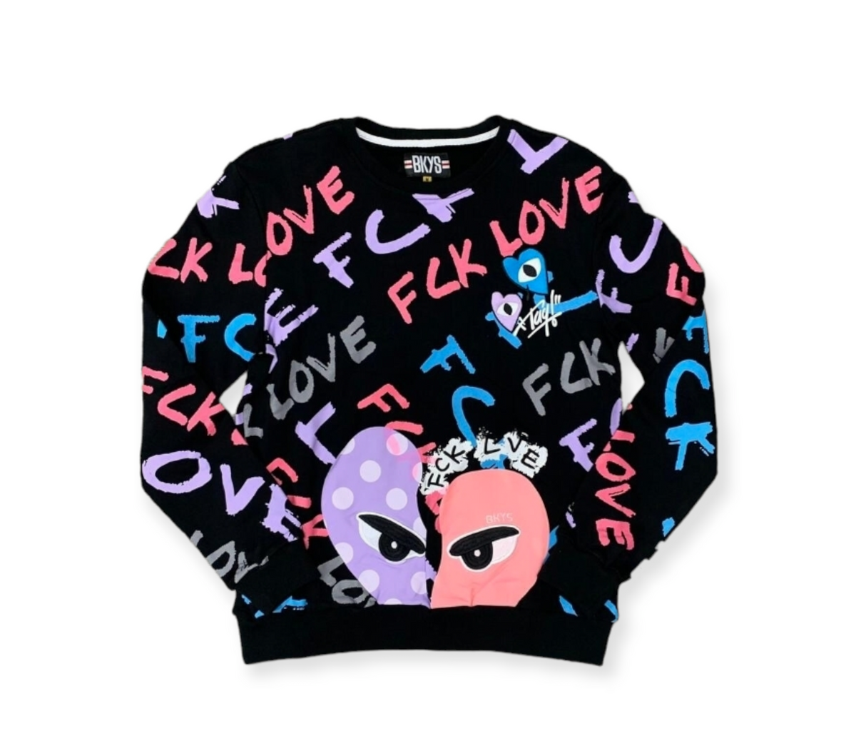 BKYS FCK LOVE Crew Neck