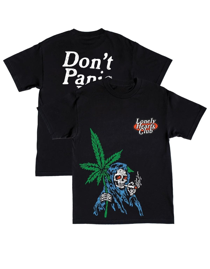 Lonely Hearts Club Don't Panic T-shirt