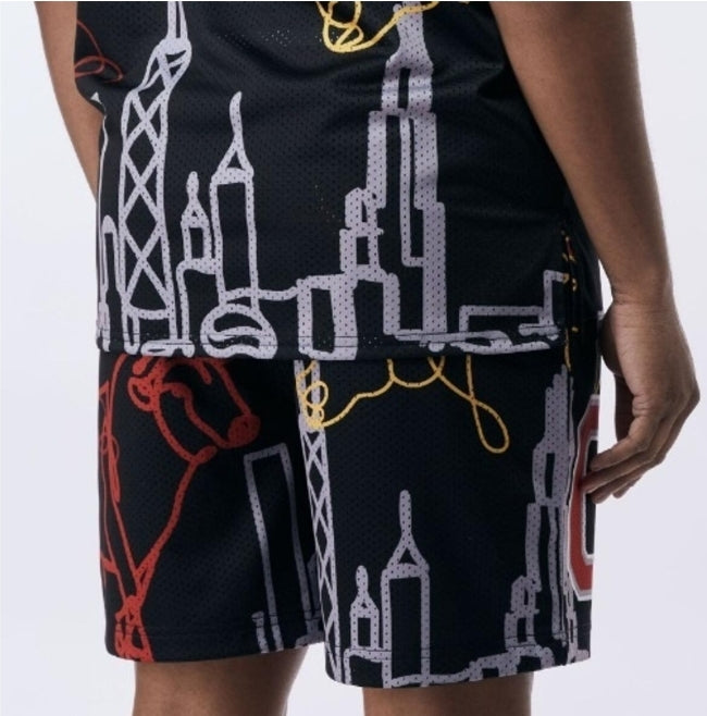 Rebel Minds Chicago Mesh Shorts