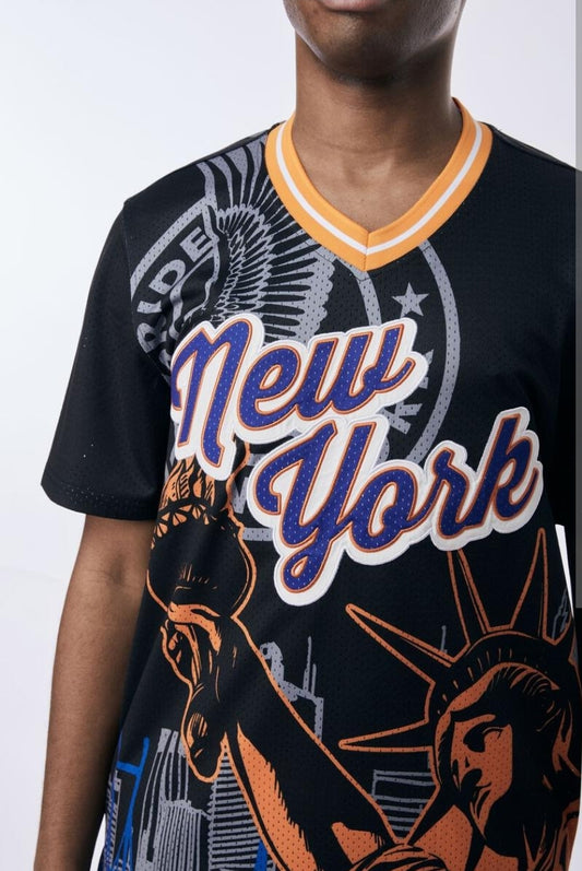 Rebel Minds New York Mesh Jersey (Orange)