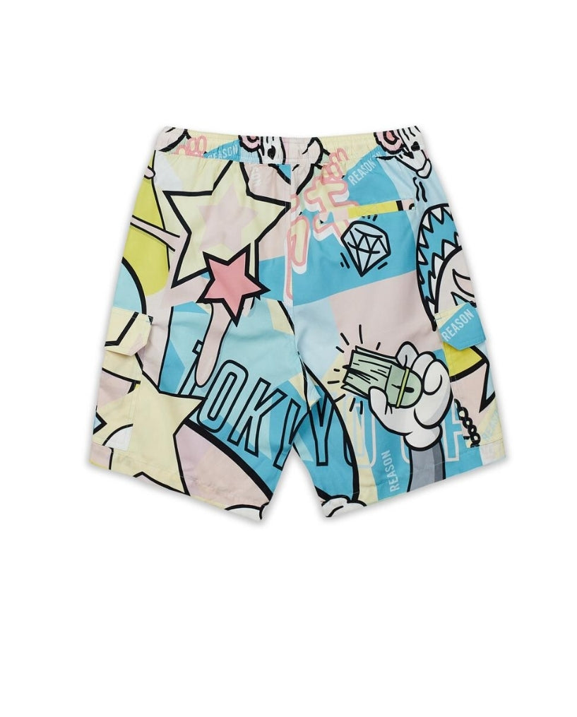 Reason Cartoon Swim Shorts