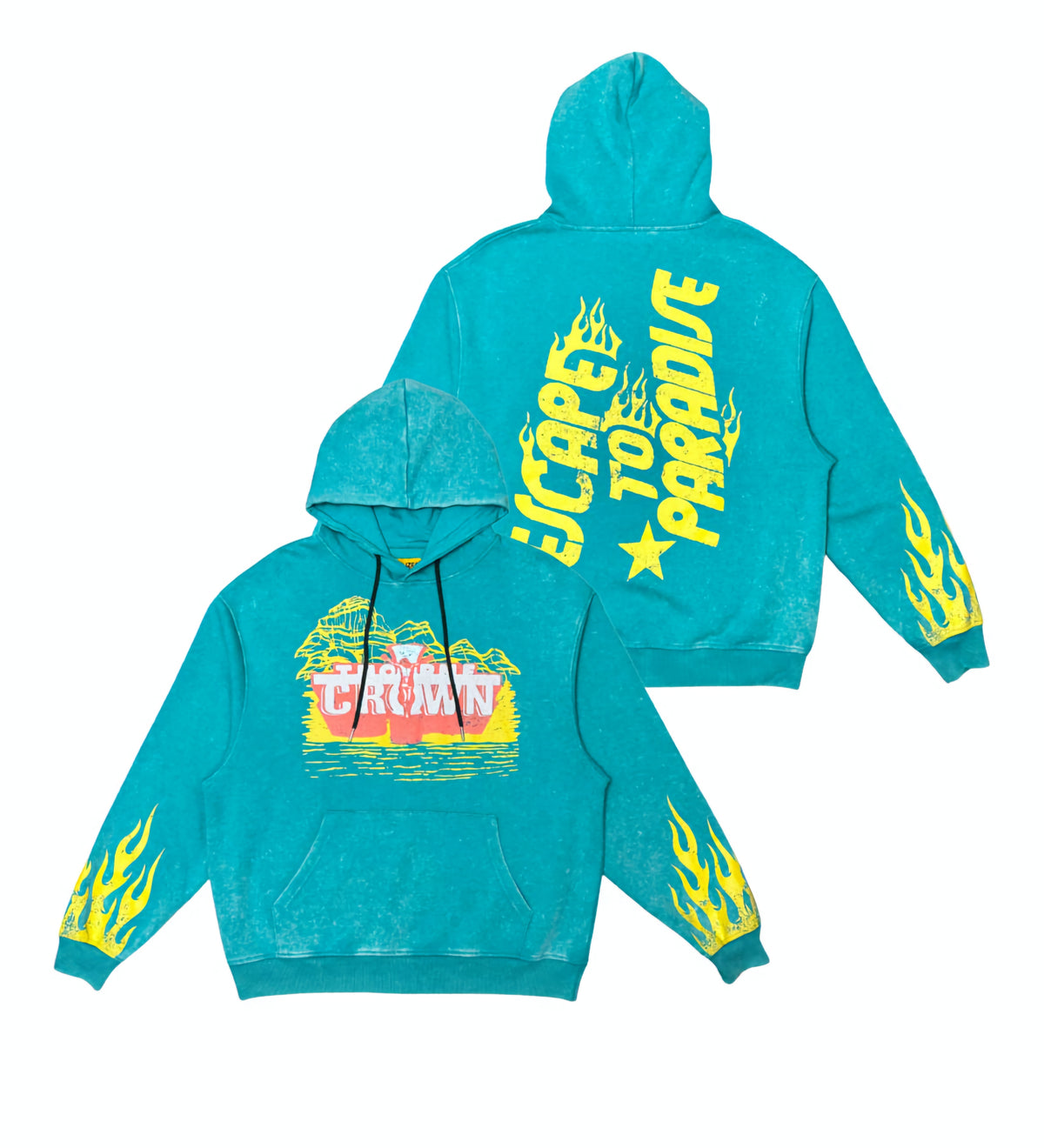 Civilized Escape To Paradise Hoodie