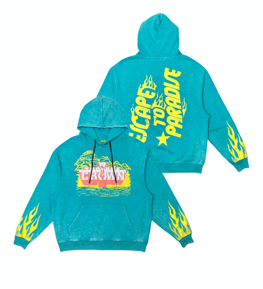 Civilized Escape To Paradise Hoodie