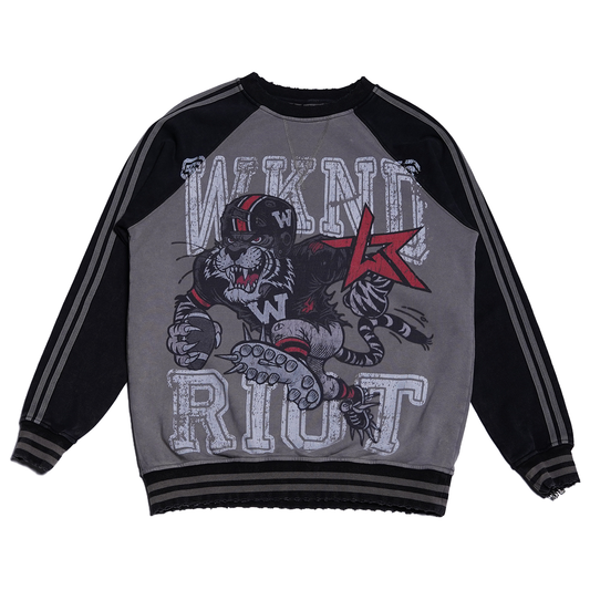 Wknd Riot 4th & Goal Luxury Crew Neck