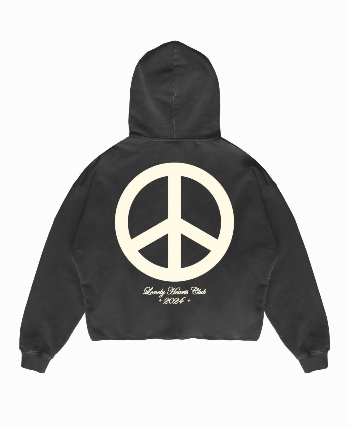 Lonely Hearts Club Inner Peace Premium Cropped Hoodie