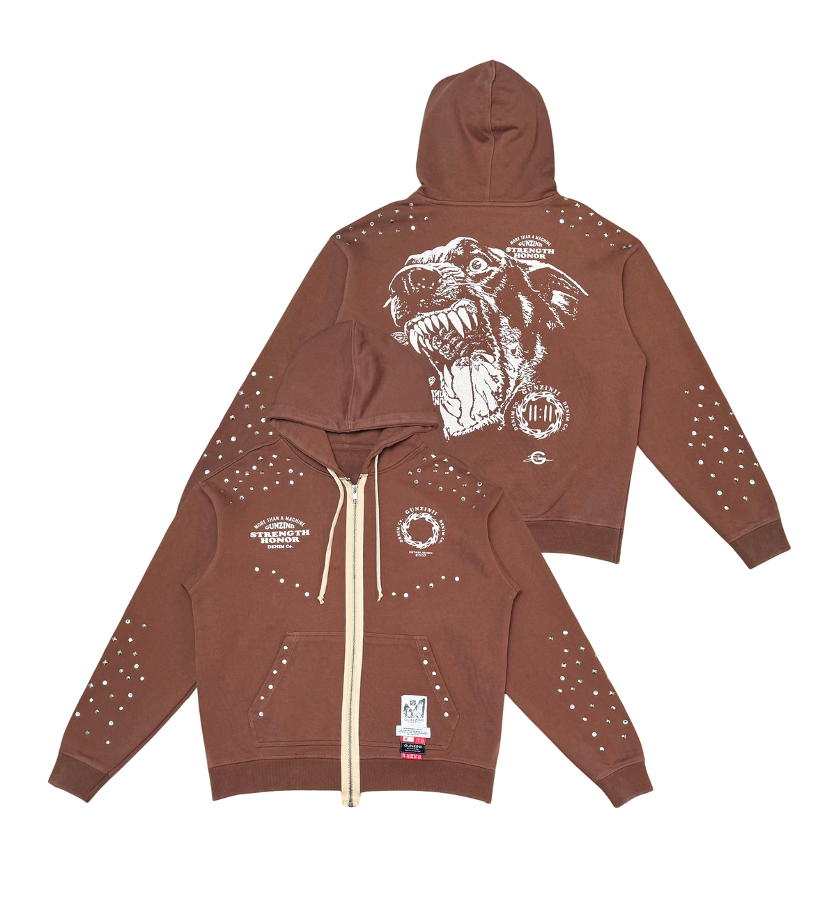 Gunzinii Don't Bite The Hand That Feeds You Hoodie
