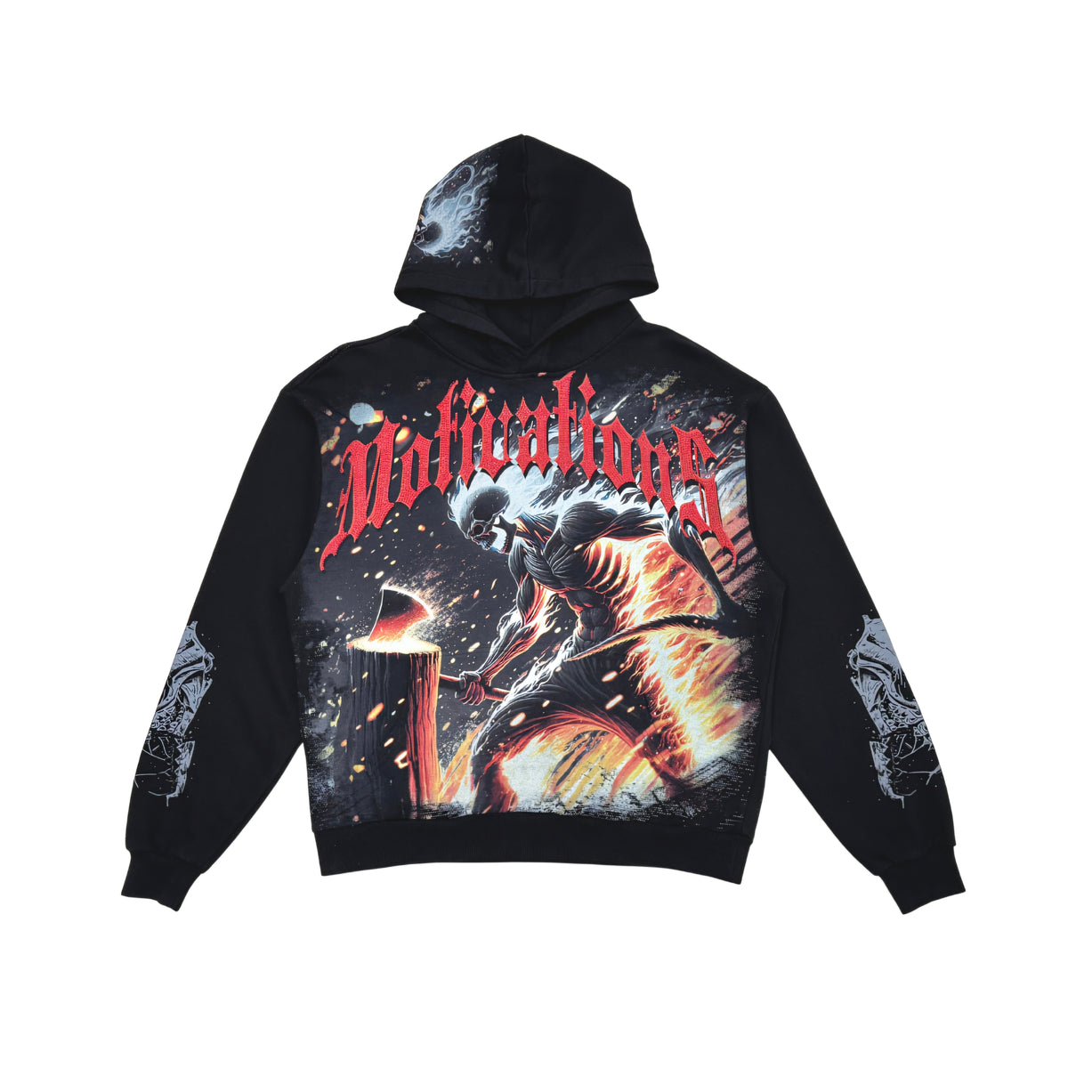 Stray Only The Strong Rhinestone Premium Hoodie