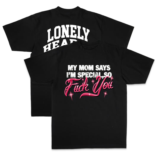Lonely Hearts Club My Mom Says I'm Special Premium Cropped T-shirt