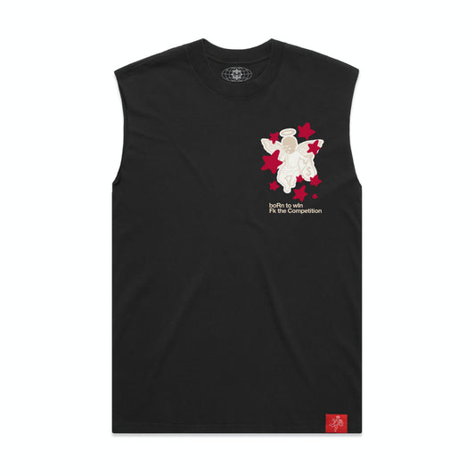 Hasta Muerte Red Label Get Money Born To Win Sleeveless T-shirt