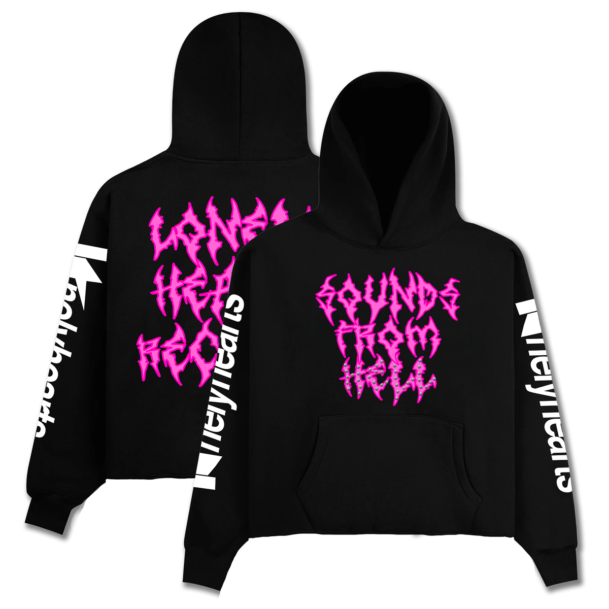 Lonely Hearts Club Sounds From Hell Premium Hoodie