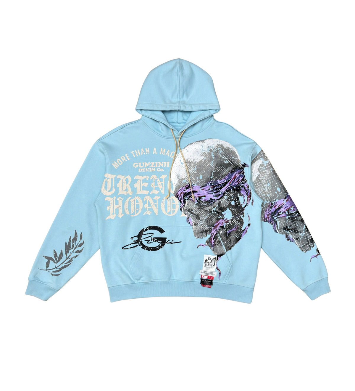 Gunzinii Blind To The Fake Hoodie (Blue)