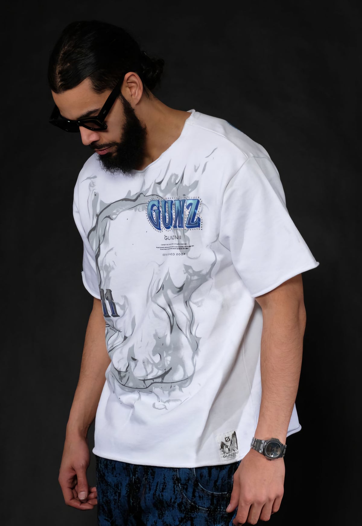 Gunzini 11:11 Cropped T-shirt