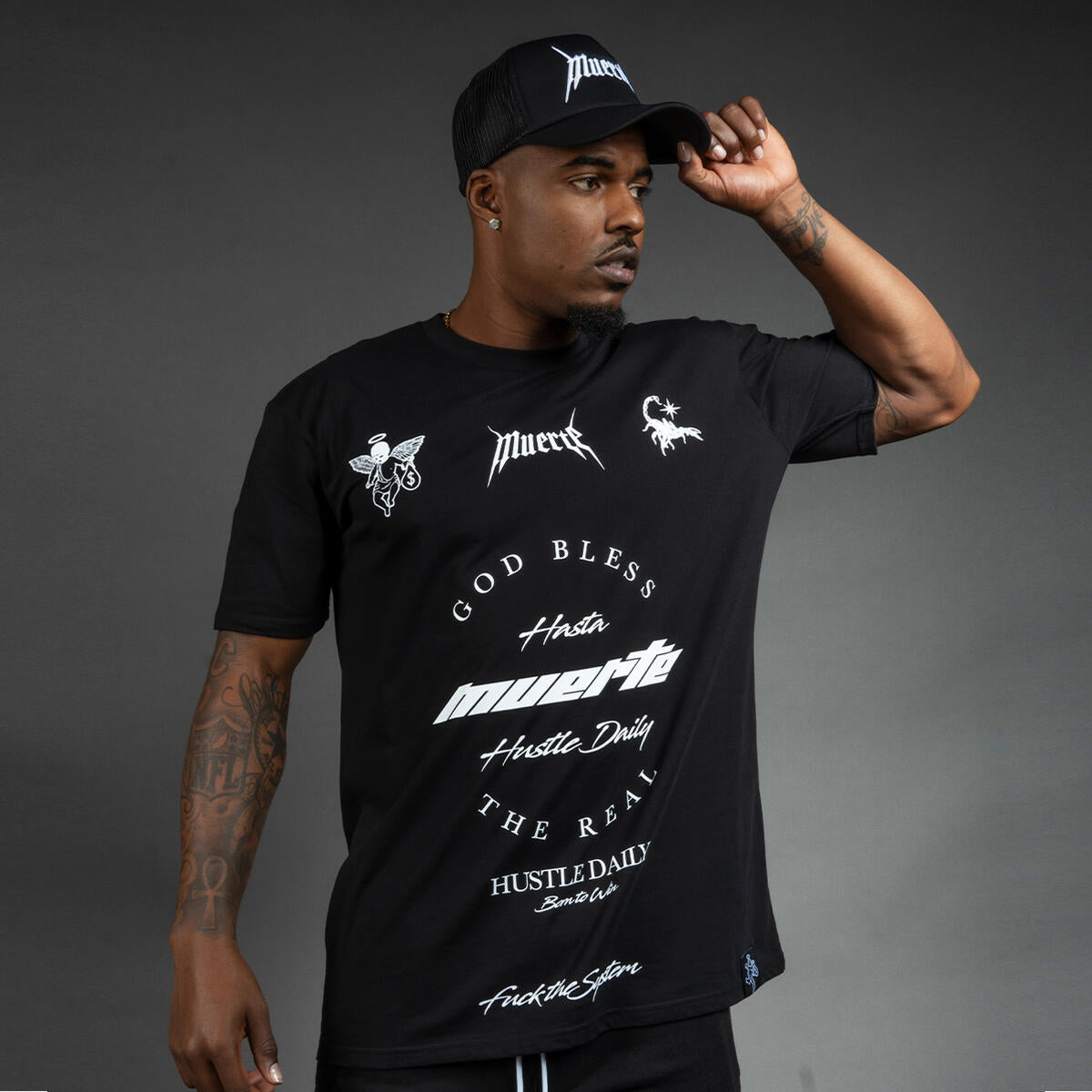 Hasta Muerte F The System T-shirt