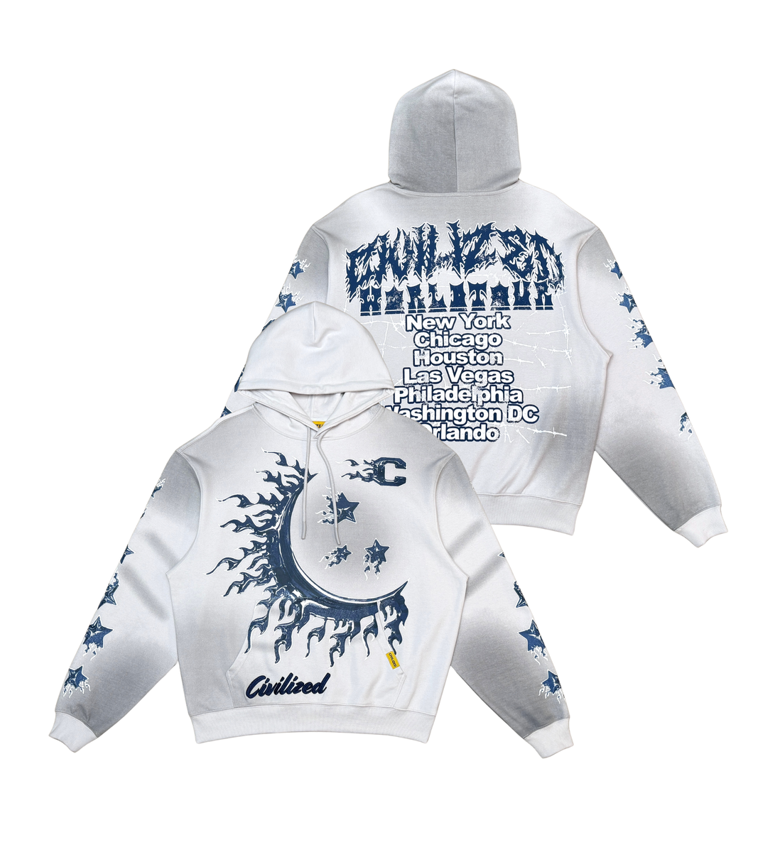 Civilized All State Hoodie (Gray)