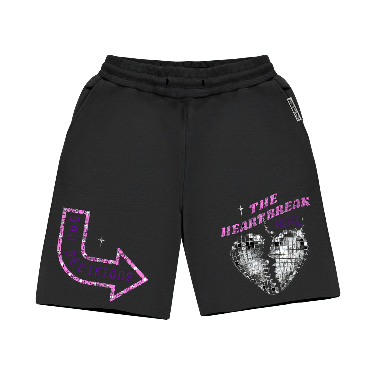 November Reine Heartbreak Hotel Luxury Heavyweight Shorts