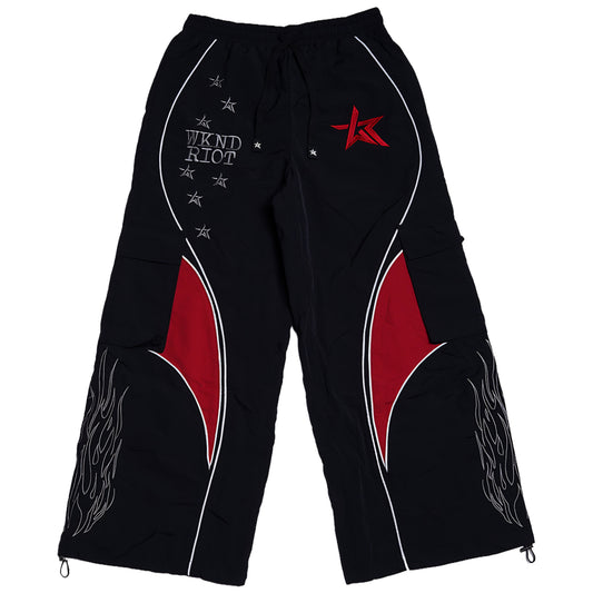 Wknd Riot Embrace The Riot Windbreaker Stacked Pants