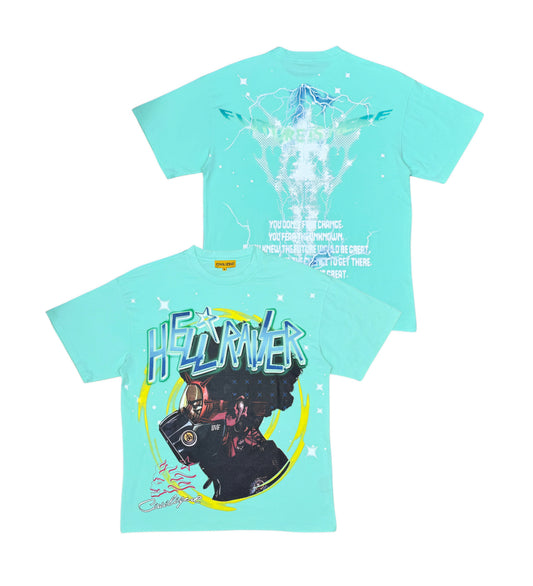 Civilized Fearless T-shirt (Mint Green)