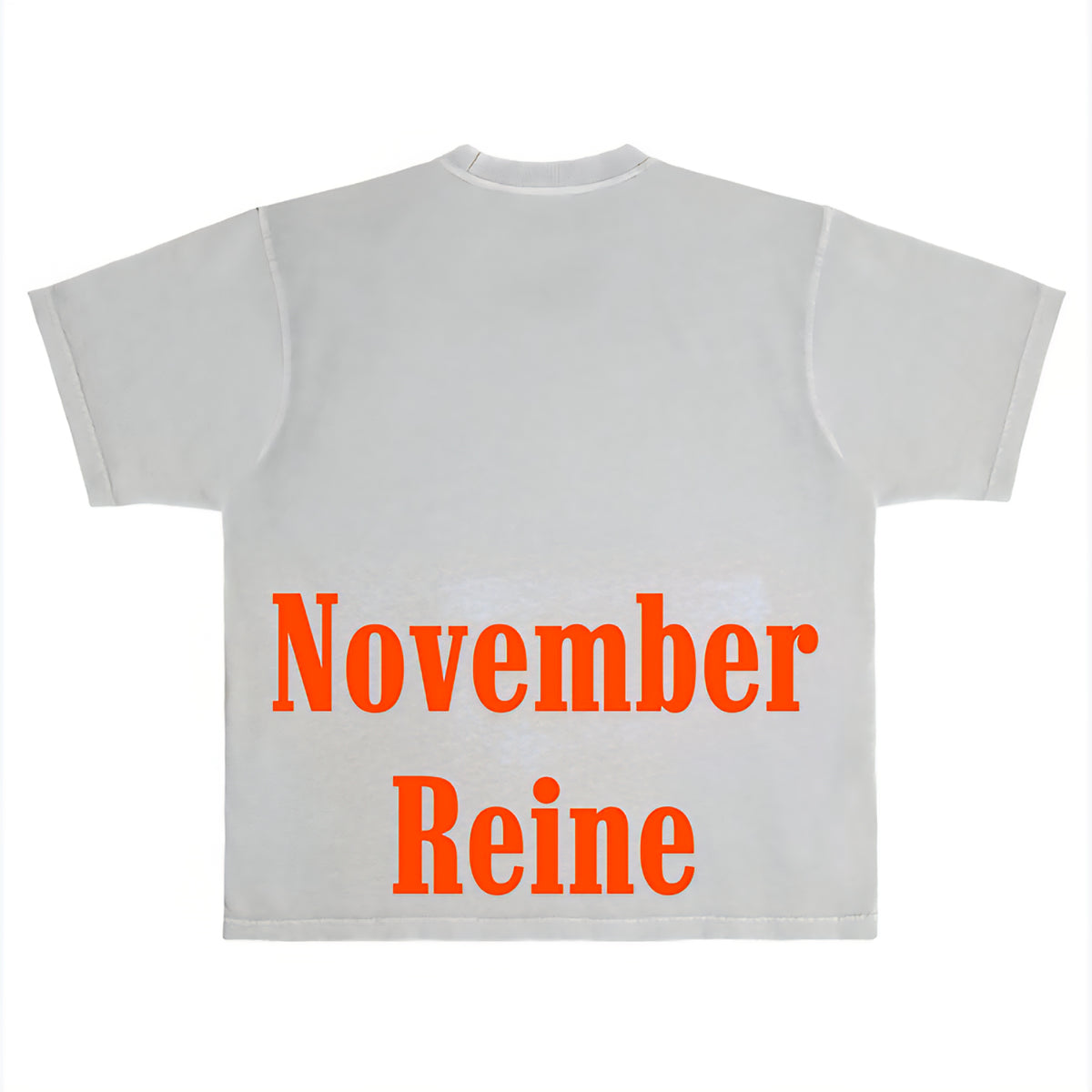 November Reine Yippy Kay Yay Luxury Heavyweight T-shirt With Rhinestones