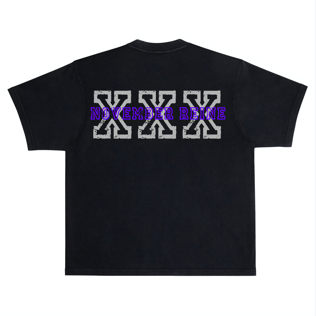 November Reine I Loved Your XXX Tape Luxury Heavyweight T-shirt With Rhinestones