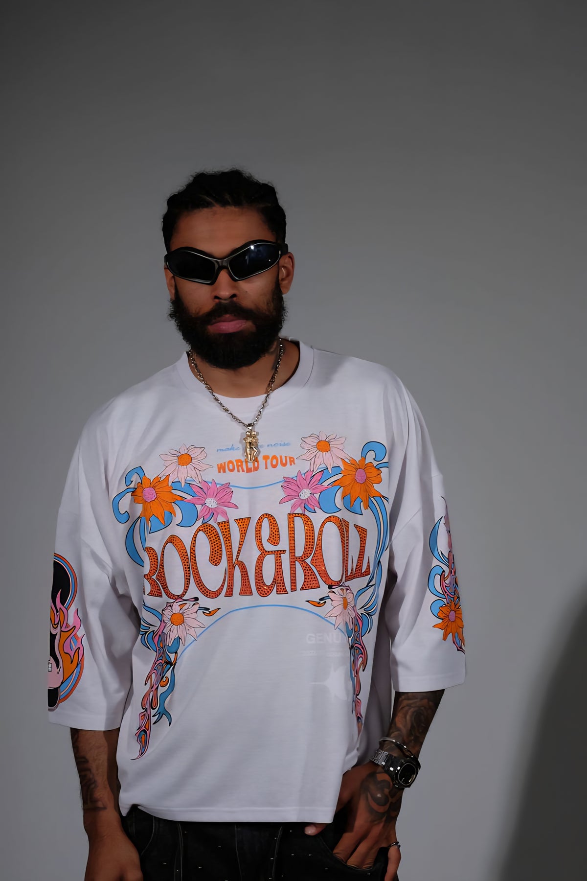 Genuine Set The Stage On Fire Rhinestone T-shirt