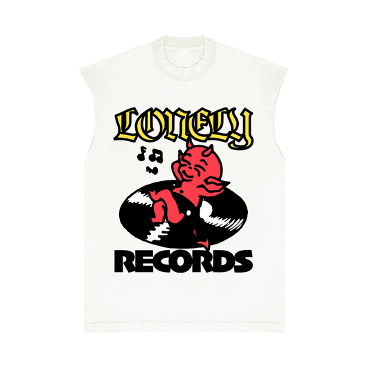 Lonely Hearts Club Feel Good Records Sleeveless T-shirt