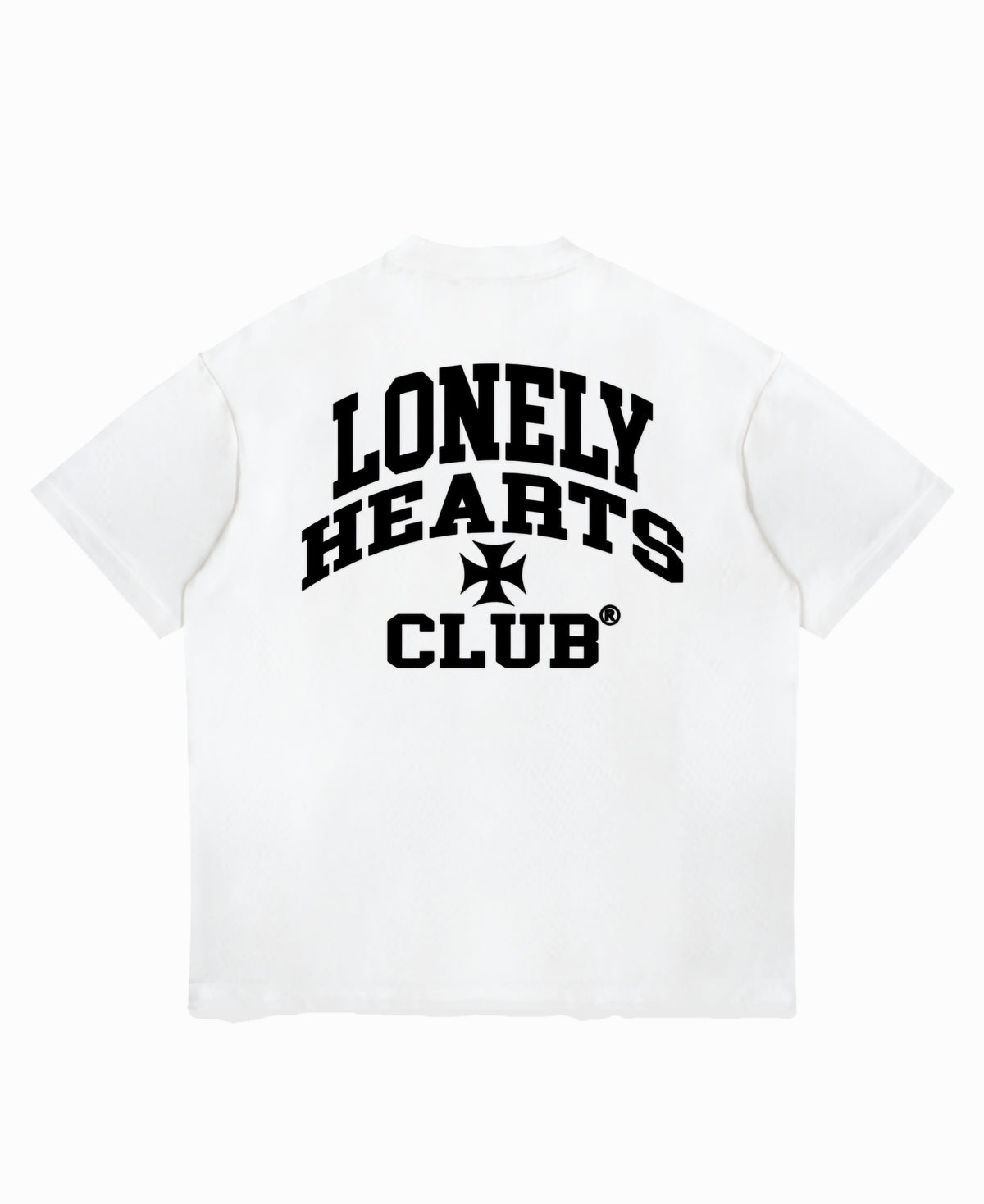Lonely Hearts Club Crossbones Premium Rhinestone Cropped T-shirt