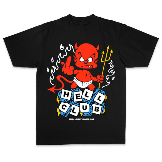 Lonely Hearts Club Hell Club T-shirt