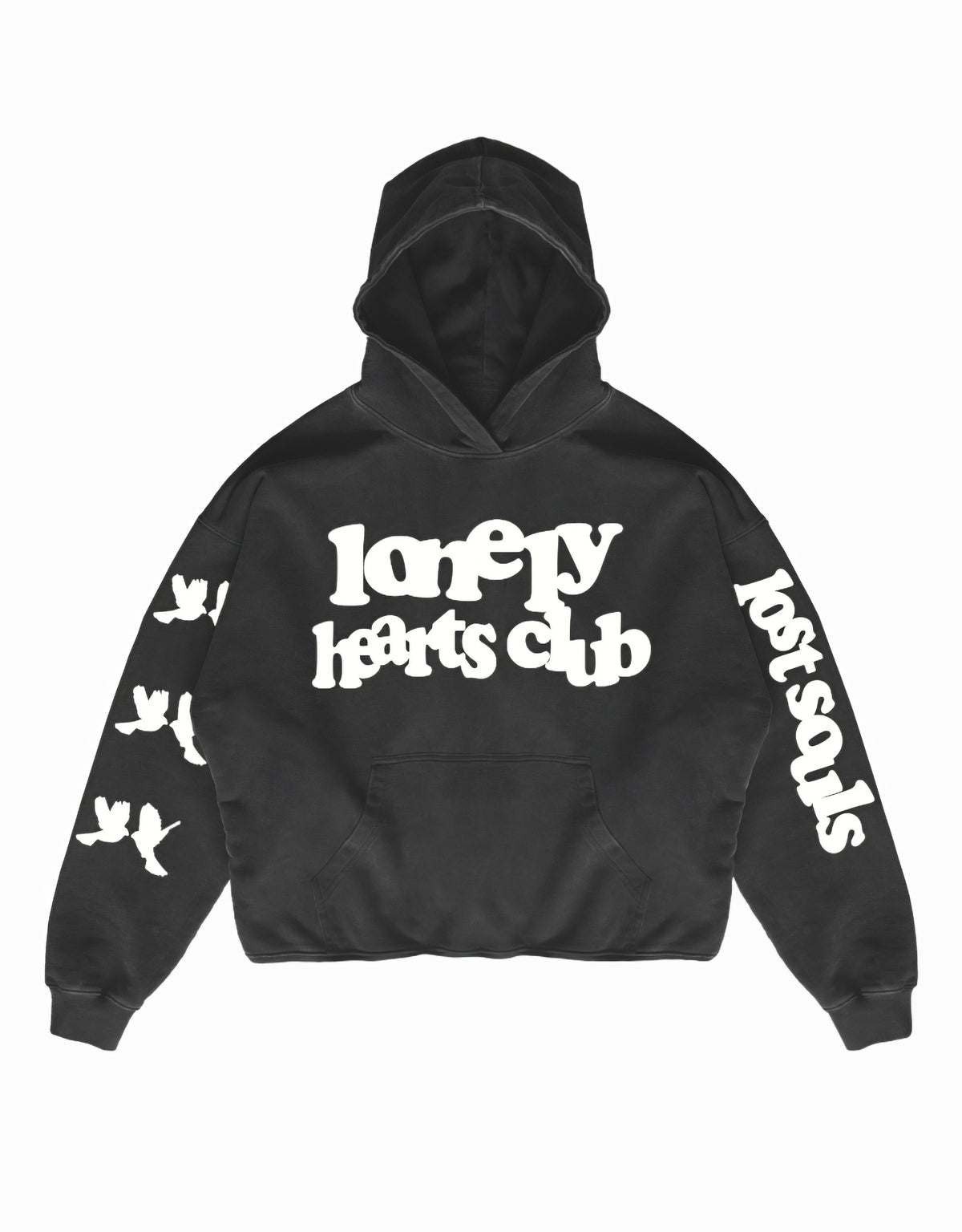 Lonely Hearts Club Lost Souls Premium Cropped Hoodie