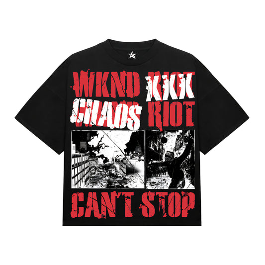 Wknd Riot Can't Stop The Riot T-shirt