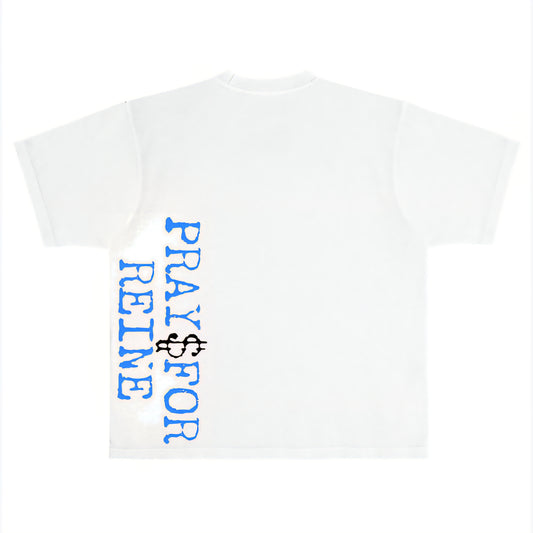 November Reine Money Won't Save You Luxury Heavyweight T-shirt With Rhinestones