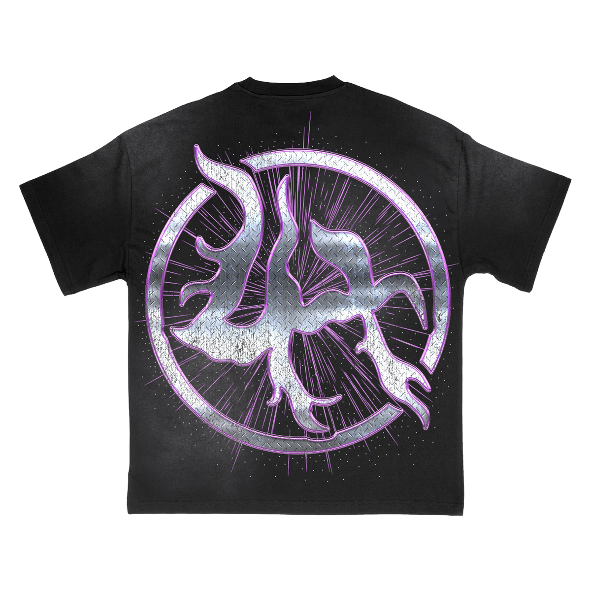 Lost In The Hills Monster Find Your Way  Heavyweight Rhinestone T-shirt