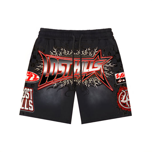 Lost In The Hills Racing Worldwide Heavyweight Shorts