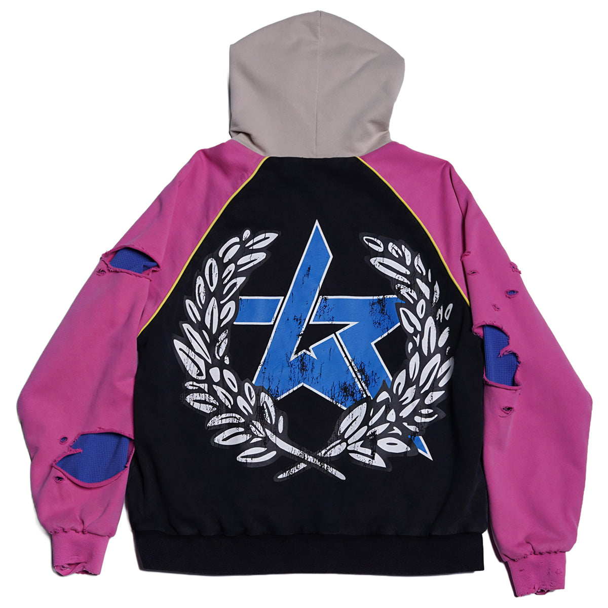 Wknd Riot University Hoodie  Wash Pink