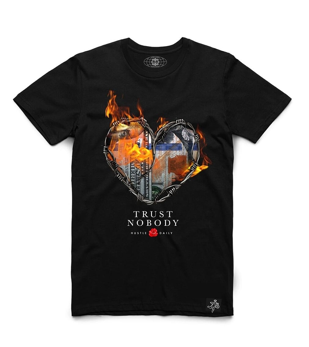 Hasta Muerte Trust Nobody Heart T-Shirt